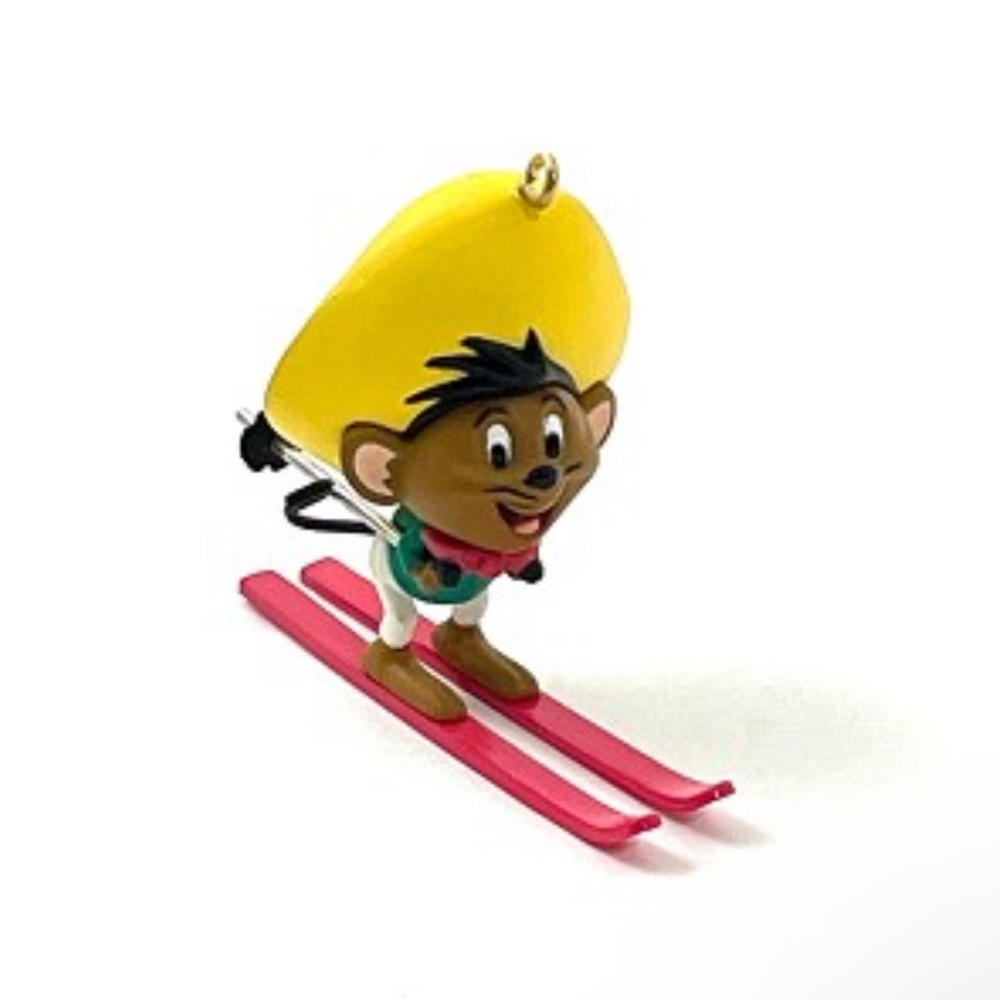 WARNER BROS HALLMARK 1994 VINTAGE SPEEDY GONZALEZ MINI ORNAMENT - Picture 2 of 5